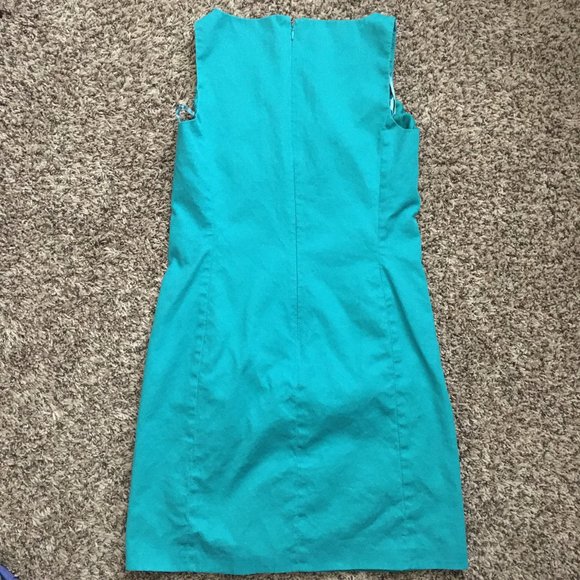 Ann Taylor Textured Shift Dress - Picture 4 of 4